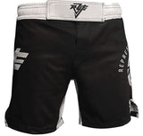 White Rank BJJ/MMA shorts