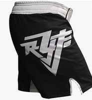 White Rank BJJ/MMA shorts