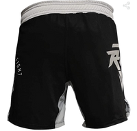 White Rank BJJ/MMA shorts