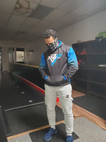 Blue Ranked BJJ Sublimated Pull Over Hoodie